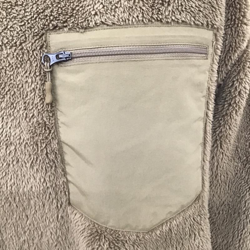 ユニクロ UNIQLO カットソー 長袖 341-423111 UNIQLO×EngineeredGarments スウェット 長袖カットソー フリース XL 無地 ベージュ / ベージュ / メンズ USED 古着 中古 10104589