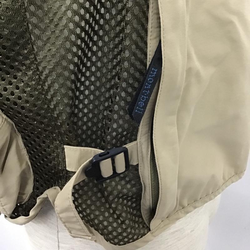 モンベル mont-bell ベスト ベスト ネイチャーガイドベスト M 無地 ベージュ / ベージュ / メンズ USED 古着 中古 10104604