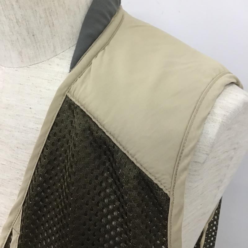 モンベル mont-bell ベスト ベスト ネイチャーガイドベスト M 無地 ベージュ / ベージュ / メンズ USED 古着 中古 10104604