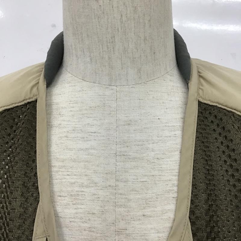 モンベル mont-bell ベスト ベスト ネイチャーガイドベスト M 無地 ベージュ / ベージュ / メンズ USED 古着 中古 10104604