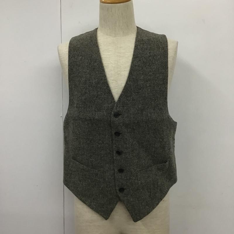 エンポリオアルマーニ EMPORIO ARMANI ベスト ベスト ジレ S 無地 灰 / グレー / メンズ USED 古着 中古 10104607