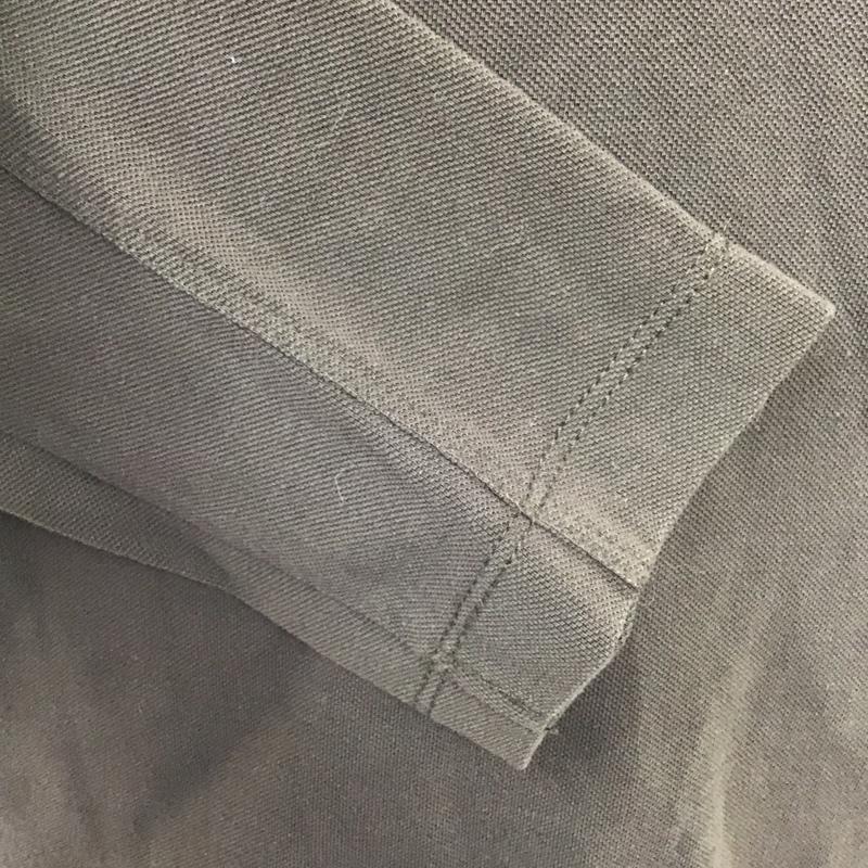 コスチュームナショナル CoSTUME NATIONAL ポロシャツ 長袖 S 無地 茶 / ブラウン / メンズ USED 古着 中古 10104611