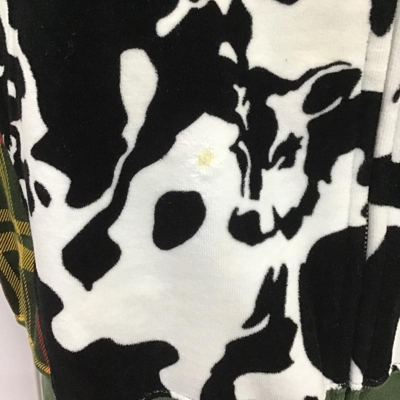 アベイシングエイプ A BATHING APE パーカー 長袖 伊勢丹 チェック 牛 ホルスタイン M チェック マルチカラー / マルチカラー / メンズ USED 古着 中古 10104620