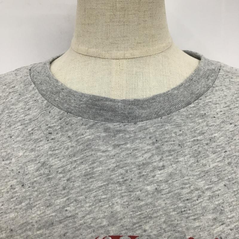 アングリッド Ungrid Tシャツ 半袖 112022731901-02 CityロゴTee 半袖カットソー プリントTシャツ M ロゴ、文字 灰 / グレー / レディース USED 古着 中古 10104628