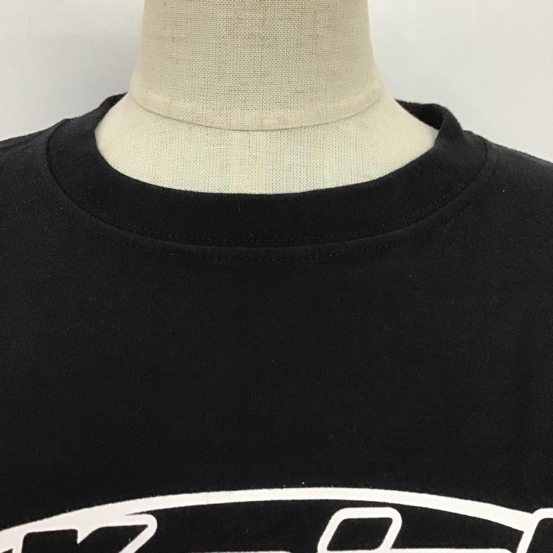エックスガール X-girl Tシャツ 長袖 ロゴ 2 ロゴ、文字 黒 / ブラック / レディース USED 古着 中古 10104653