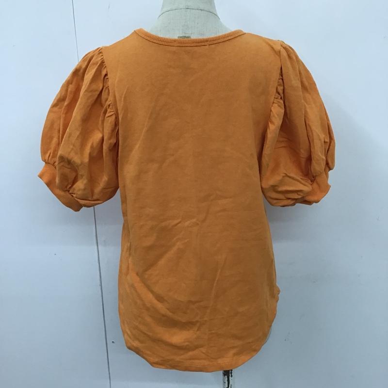 フリークスストア FREAK'S STORE カットソー 半袖 FREE 無地 橙 / オレンジ /  レディース USED 古着 中古 10104654