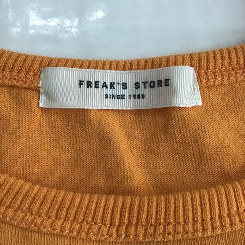 フリークスストア FREAK'S STORE カットソー 半袖 FREE 無地 橙 / オレンジ /  レディース USED 古着 中古 10104654