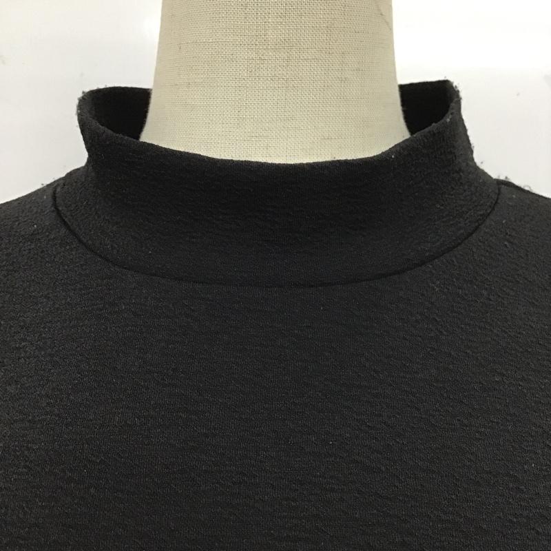 ザラベーシック ZARA BASIC カットソー 半袖 半袖カットソー ストレッチカットソー ショート丈カットソー S 無地 白 / ホワイト / X 黒 / ブラック /  レディース USED 古着 中古 10104655