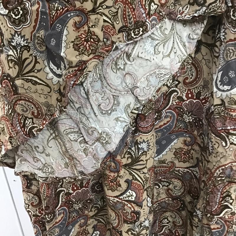 チャオパニック CIAOPANIC ワンピース ロングスカート ガウン 総柄 マルチカラー / マルチカラー / レディース USED 古着 中古 10104669