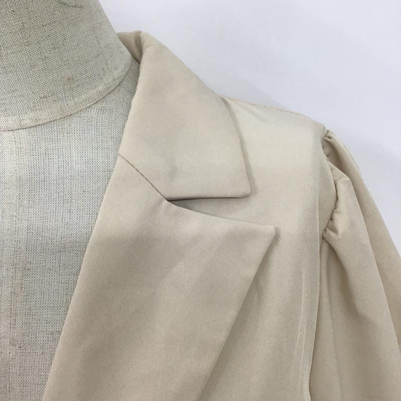 ジュエティ jouetie ジャケット、上着 ジャケット、ブレザー M 無地 ベージュ / ベージュ / レディース USED 古着 中古 10104677