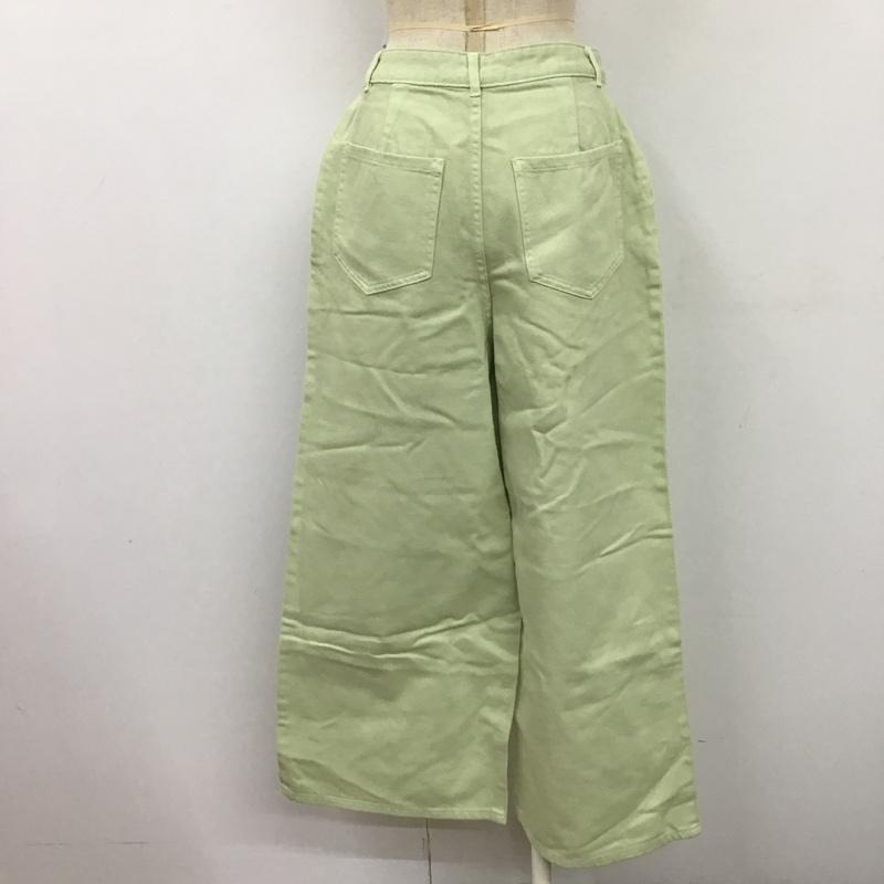 レプシィム LEPSIM パンツ デニム、ジーンズ カラーデニムパンツ タグ付 M 無地 薄緑 / ライトグリーン /  レディース USED 古着 中古 10104691
