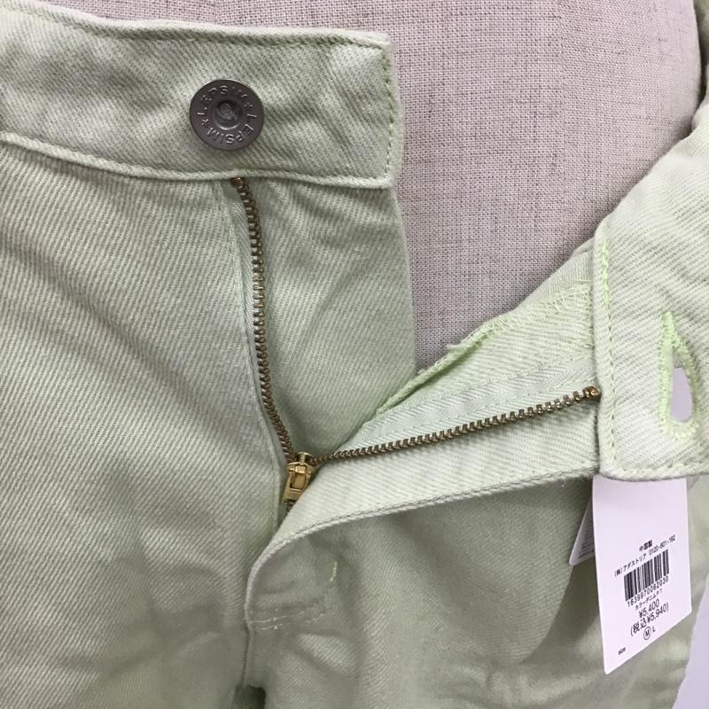 レプシィム LEPSIM パンツ デニム、ジーンズ カラーデニムパンツ タグ付 M 無地 薄緑 / ライトグリーン /  レディース USED 古着 中古 10104691