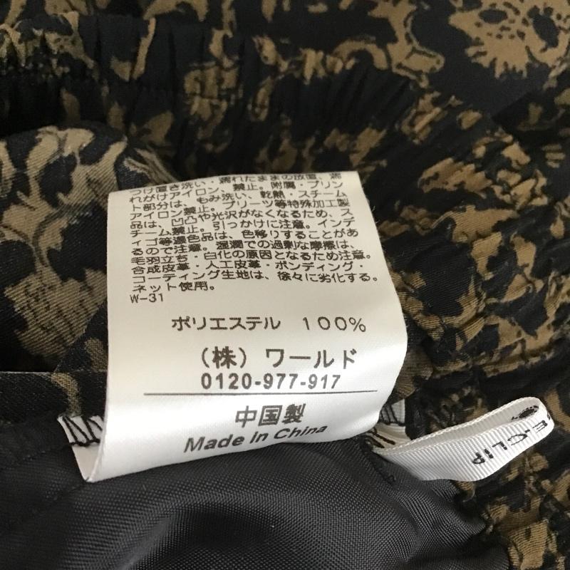 オペークドットクリップ OPAQUE.CLIP パンツ スラックス M 総柄 マルチカラー / マルチカラー /  レディース USED 古着 中古 10104697