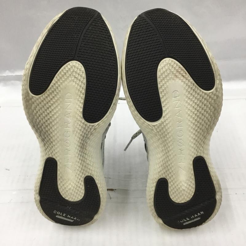 コールハーン COLE HAAN スニーカー スニーカー W25603 ゼログランド アウトペース ステッチライト ランナー II 6 1/2 US:6.5 ロゴ、文字 灰 / グレー / X アイボリー / アイボリー / X 薄緑 / ライトグリーン / レディース USED 古着 中古 10104700