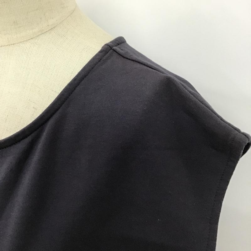 サニーレーベル Sonny Label ワンピース ロングスカート ワンピース ノースリーブ Tシャツワンピース ロングワンピース FREE 無地 紺 / ネイビー / レディース USED 古着 中古 10104706