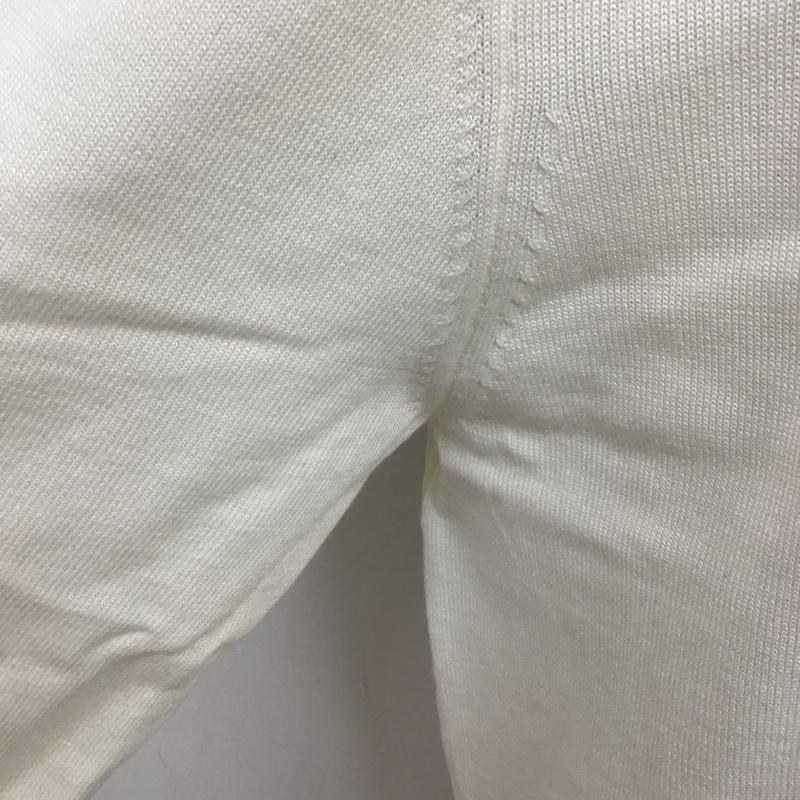 ブラックレーベル・クレストブリッジ BLACK LABEL CRESTBRIDGE ニット、セーター 長袖 タートルネック ハイネック L 無地 白 / ホワイト / メンズ USED 古着 中古 10104725