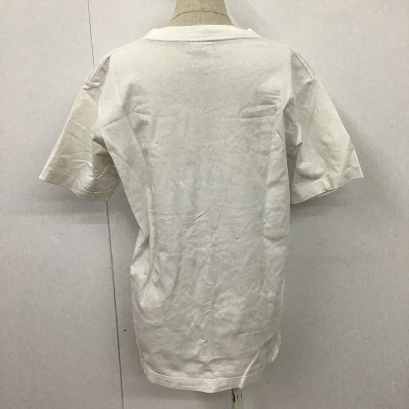 チャンピオン Champion Tシャツ 半袖 C3-H371 アクションスタイル刺繍ロゴ半袖Tシャツ 半袖カットソー クルーネックカットソー M ロゴ、文字 白 / ホワイト / レディース USED 古着 中古 10104730