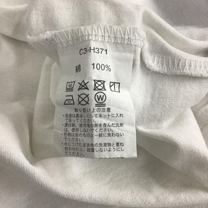 チャンピオン Champion Tシャツ 半袖 C3-H371 アクションスタイル刺繍ロゴ半袖Tシャツ 半袖カットソー クルーネックカットソー M ロゴ、文字 白 / ホワイト / レディース USED 古着 中古 10104730