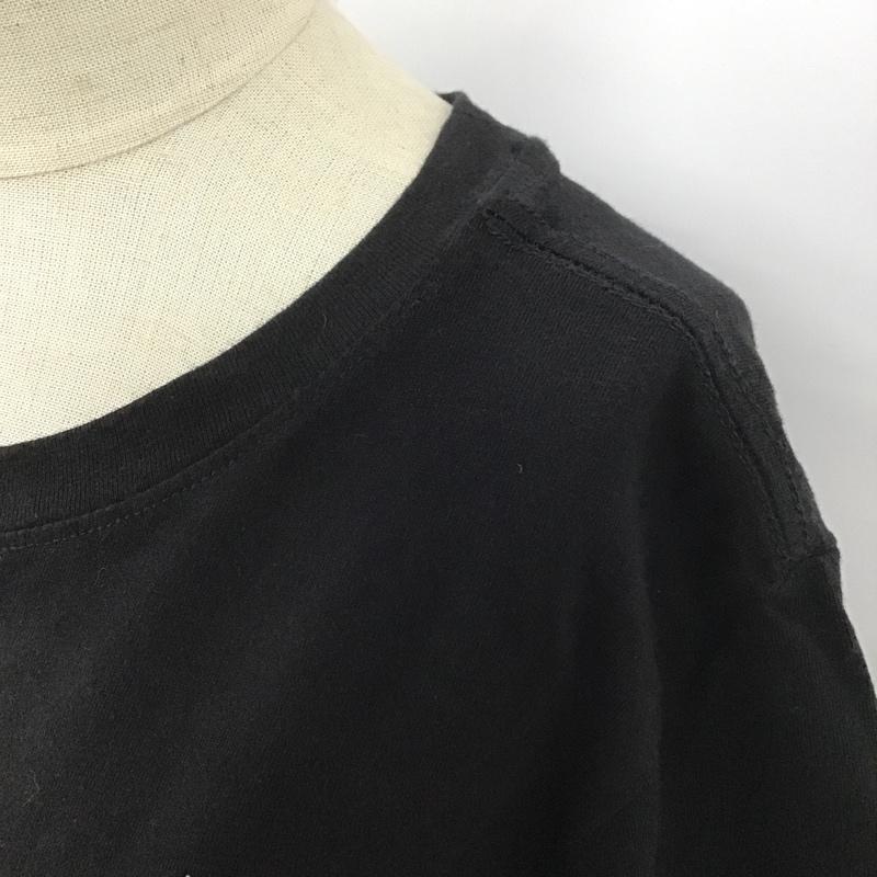 古着 USED Tシャツ 半袖 半袖カットソー プリントTシャツ クルーネックカットソー プリント 黒 / ブラック / レディース USED 古着 中古 10104732