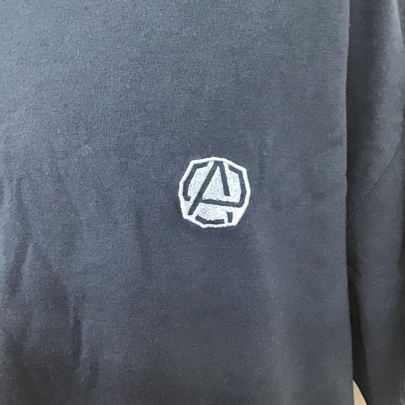アンブッシュ AMBUSH Tシャツ 半袖 BMAA013S21 Tシャツ 半袖カットソー クルーネックカットソー L ロゴ、文字 紺 / ネイビー / メンズ USED 古着 中古 10104752