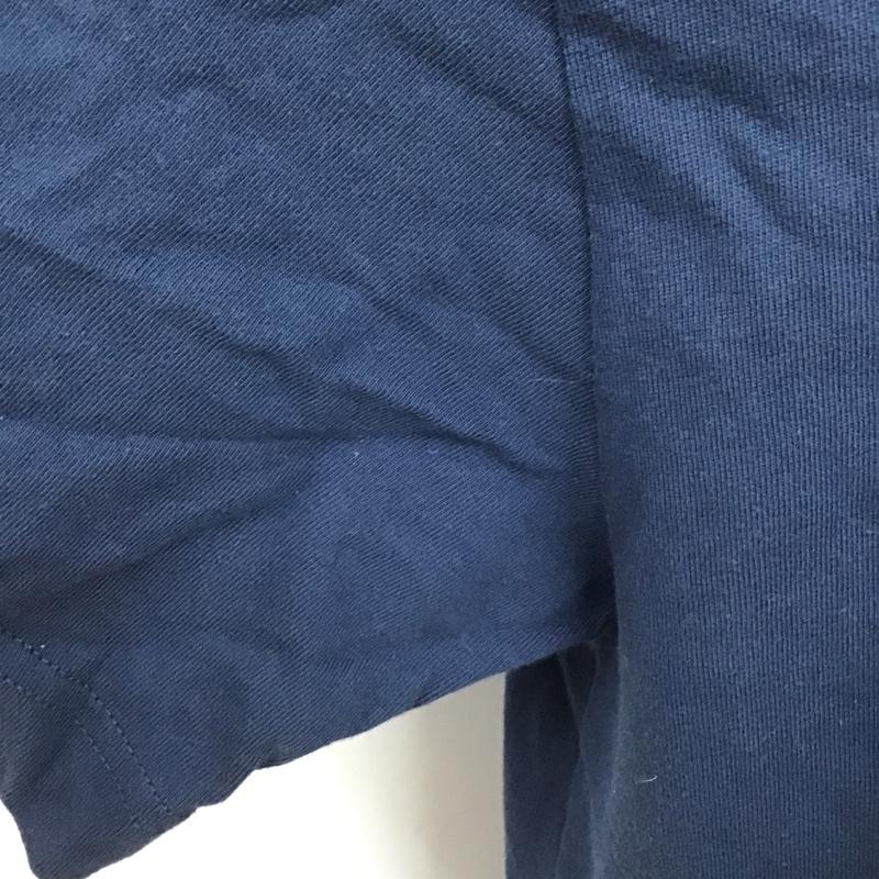 アンブッシュ AMBUSH Tシャツ 半袖 BMAA013S21 Tシャツ 半袖カットソー クルーネックカットソー L ロゴ、文字 紺 / ネイビー / メンズ USED 古着 中古 10104752