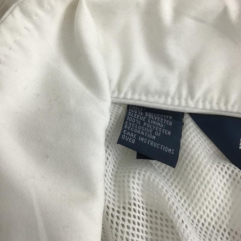 ポロバイラルフローレン Polo by RALPH LAUREN ジャケット、上着 ジャンパー、ブルゾン ジップアップジャケット ジャンパー ジャケット カジュアルジャケット XL ロゴ、文字 白 / ホワイト / メンズ USED 古着 中古 10104754
