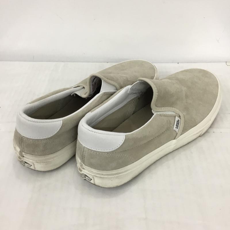 バンズ VANS スリッポン スリッポン 721278 27.5cm 27.5cm ロゴ、文字 ベージュ / ベージュ / メンズ USED 古着 中古 10104758