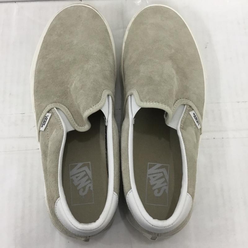 バンズ VANS スリッポン スリッポン 721278 27.5cm 27.5cm ロゴ、文字 ベージュ / ベージュ / メンズ USED 古着 中古 10104758