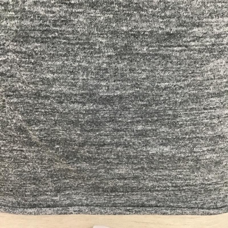 ダヴルジェイケイ wjk Tシャツ 半袖 半袖カットソー プリントTシャツ クルーネックカットソー M ロゴ、文字 灰 / グレー / メンズ USED 古着 中古 10104773