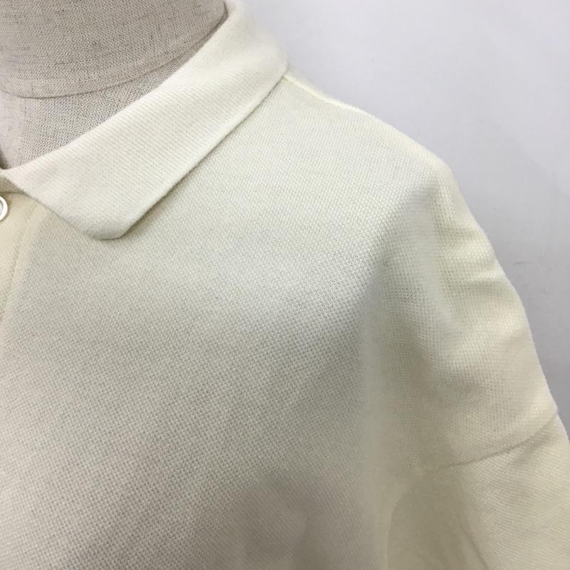 フリークスストア FREAK'S STORE ポロシャツ 半袖 1121174500021 ワンポイント半袖ポロシャツ 半袖カットソー ポロシャツ FREE ロゴ、文字 オフホワイト / オフホワイト / レディース USED 古着 中古 10104811