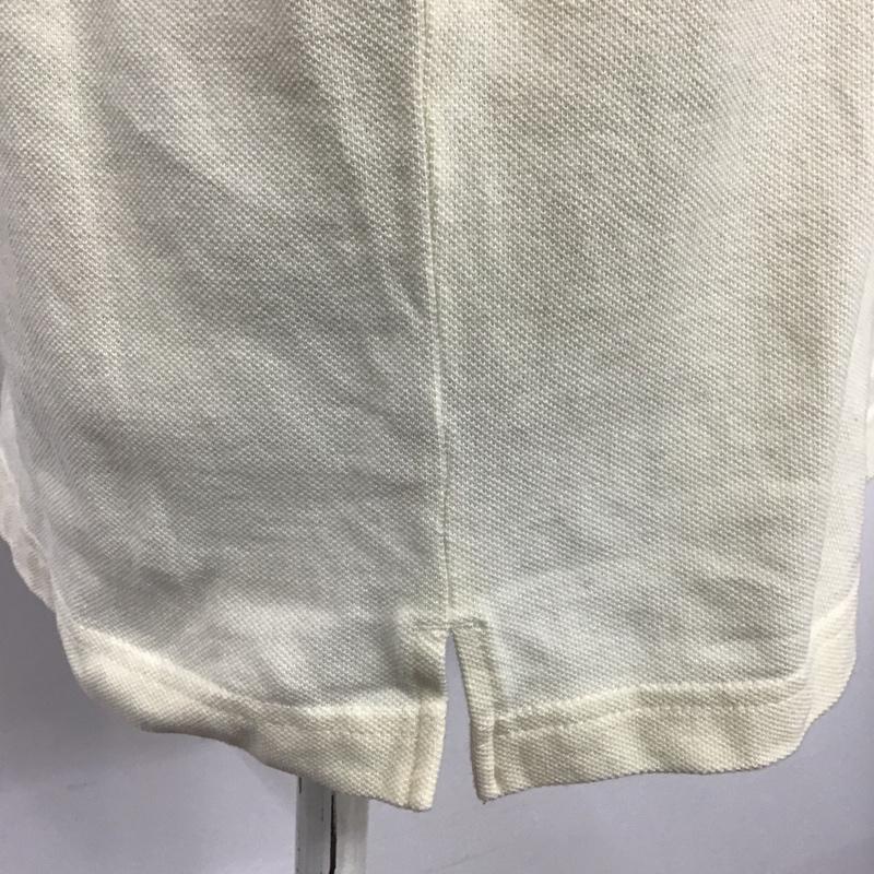 フリークスストア FREAK'S STORE ポロシャツ 半袖 1121174500021 ワンポイント半袖ポロシャツ 半袖カットソー ポロシャツ FREE ロゴ、文字 オフホワイト / オフホワイト / レディース USED 古着 中古 10104811