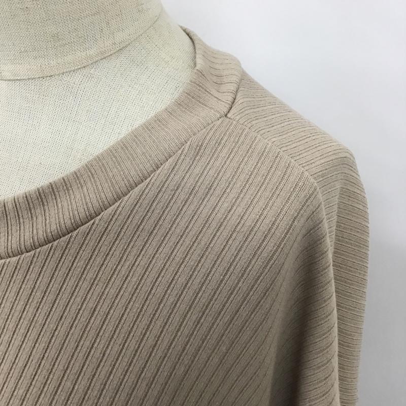 マジェスティックレゴン MAJESTIC LEGON カーディガン 長袖 1086010703 ボリュームスリーブリブカーデ 長袖カーディガン 前開カーディガン M 無地 ベージュ / ベージュ / レディース USED 古着 中古 10104817