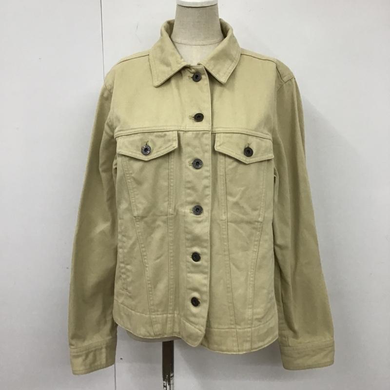 エルエルビーン L.L.Bean ジャケット、上着 ジャンパー、ブルゾン Gジャン デニムジャケット カラージャケット アウター S 無地 ベージュ / ベージュ / レディース USED 古着 中古 10104822