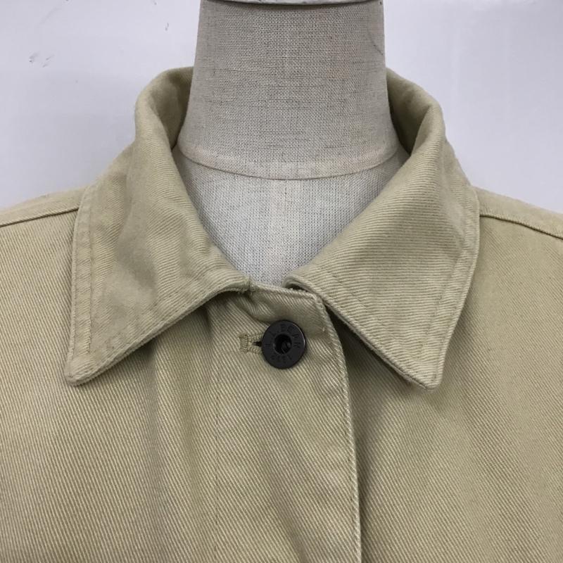 エルエルビーン L.L.Bean ジャケット、上着 ジャンパー、ブルゾン Gジャン デニムジャケット カラージャケット アウター S 無地 ベージュ / ベージュ / レディース USED 古着 中古 10104822
