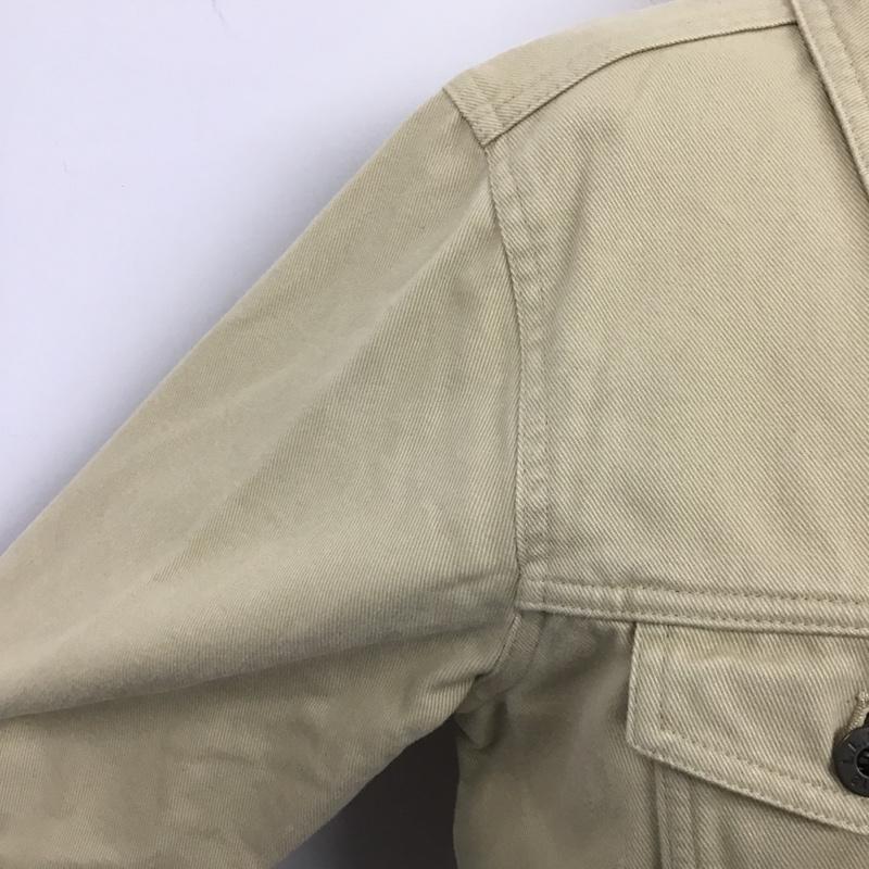 エルエルビーン L.L.Bean ジャケット、上着 ジャンパー、ブルゾン Gジャン デニムジャケット カラージャケット アウター S 無地 ベージュ / ベージュ / レディース USED 古着 中古 10104822