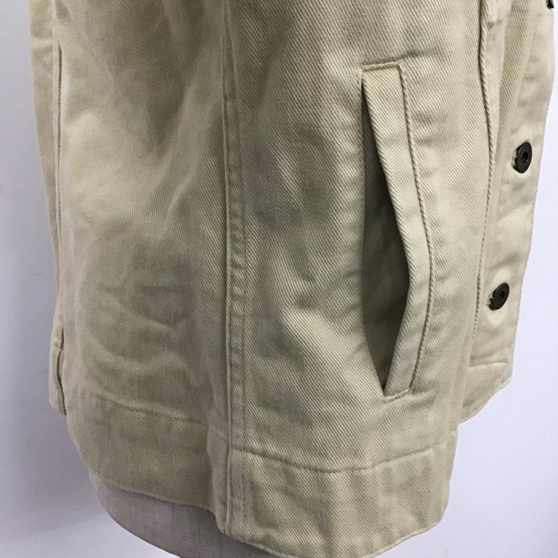 エルエルビーン L.L.Bean ジャケット、上着 ジャンパー、ブルゾン Gジャン デニムジャケット カラージャケット アウター S 無地 ベージュ / ベージュ / レディース USED 古着 中古 10104822