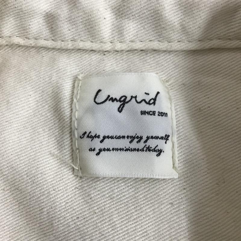 アングリッド Ungrid シャツ、ブラウス 長袖 112150437101-01 ネイティブ刺繍ビッグシャツ 長袖シャツ カジュアルシャツ FREE ネイティブ柄 ベージュ / ベージュ / レディース USED 古着 中古 10104825
