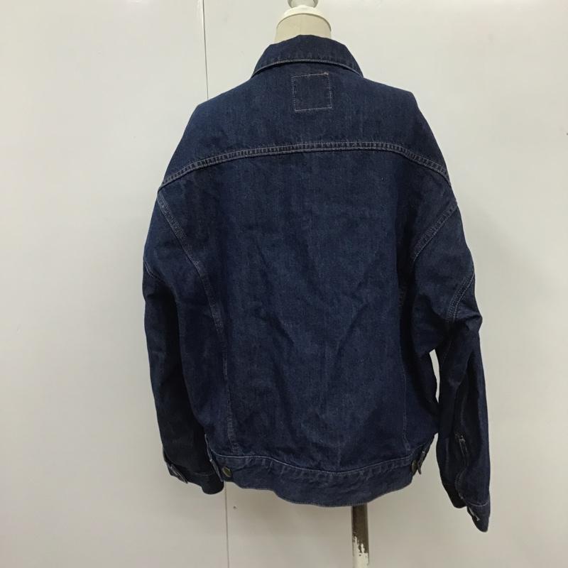 ローリーズファーム LOWRYS FARM ジャケット、上着 ジャケット、ブレザー LF716030N9 デニムジャケット ジージャン L 無地 インディゴ / インディゴ / レディース USED 古着 中古 10104830