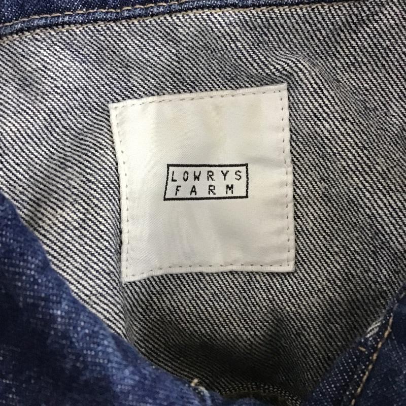 ローリーズファーム LOWRYS FARM ジャケット、上着 ジャケット、ブレザー LF716030N9 デニムジャケット ジージャン L 無地 インディゴ / インディゴ / レディース USED 古着 中古 10104830
