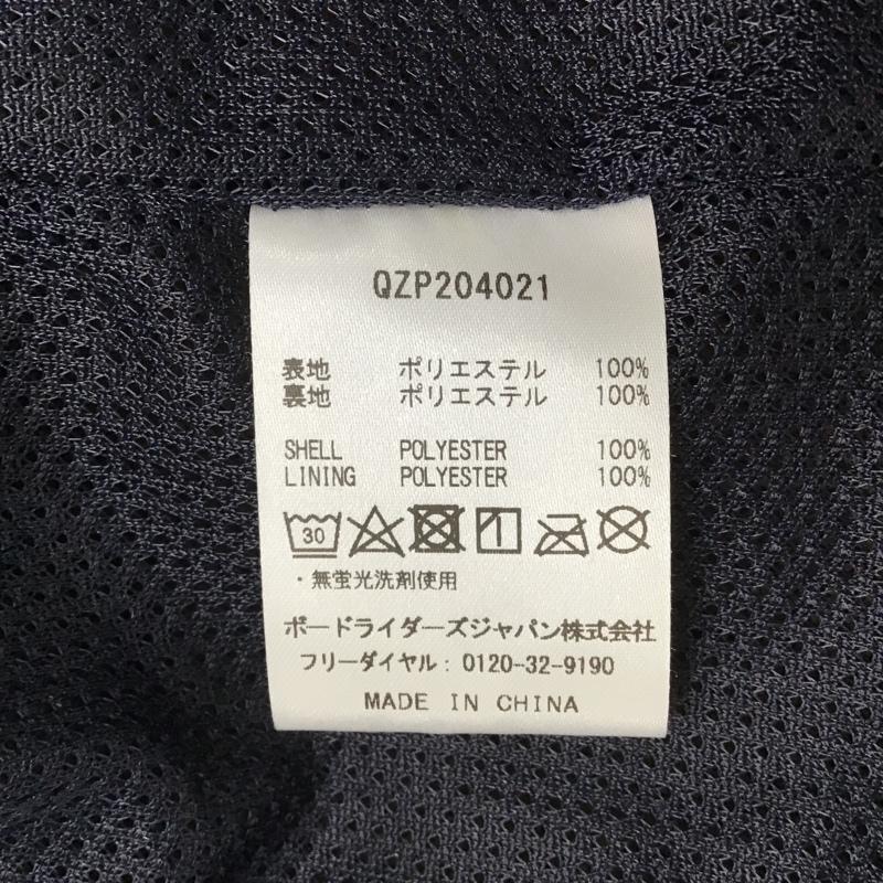クイックシルバー Quiksilver ジャケット、上着 ジャンパー、ブルゾン QZP204021 フリースジャケット ジップアップジャケット パーカー L ロゴ、文字 茶 / ブラウン / X 紺 / ネイビー / メンズ USED 古着 中古 10104835