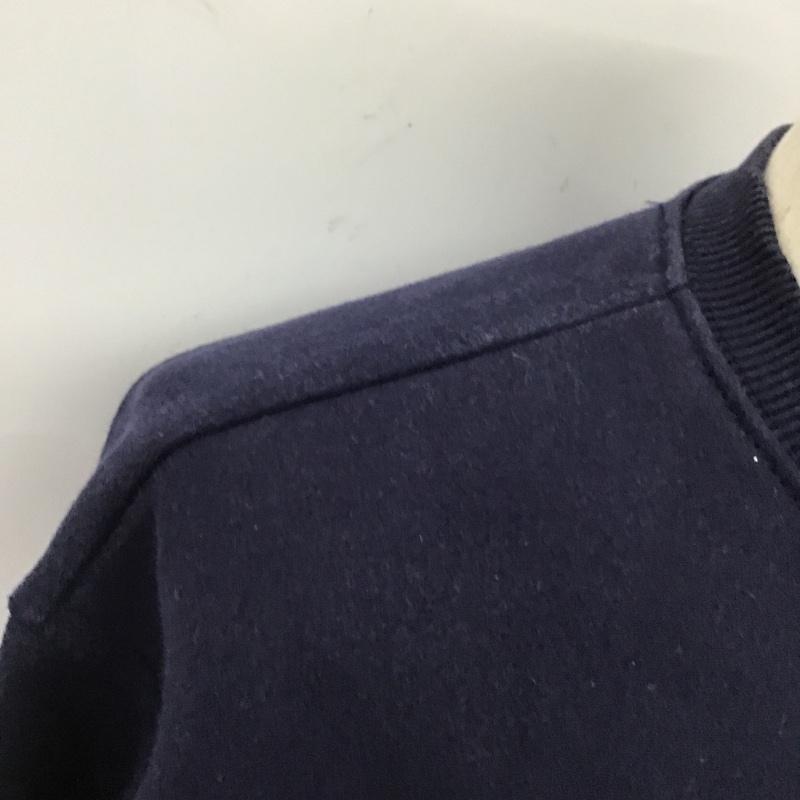ステューシー STUSSY トレーナー 長袖 S ロゴ、文字 紺 / ネイビー / メンズ USED 古着 中古 10104848