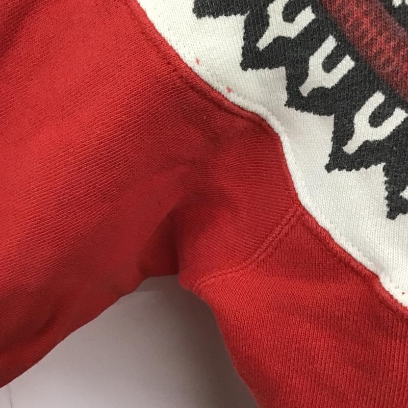 キャブクロージング CABCLOTHING トレーナー 長袖 長袖スウェット 長袖トレーナー リブカットソー 長袖カットソー プリントトレーナー 90s M プリント マルチカラー / マルチカラー / メンズ USED 古着 中古 10104858