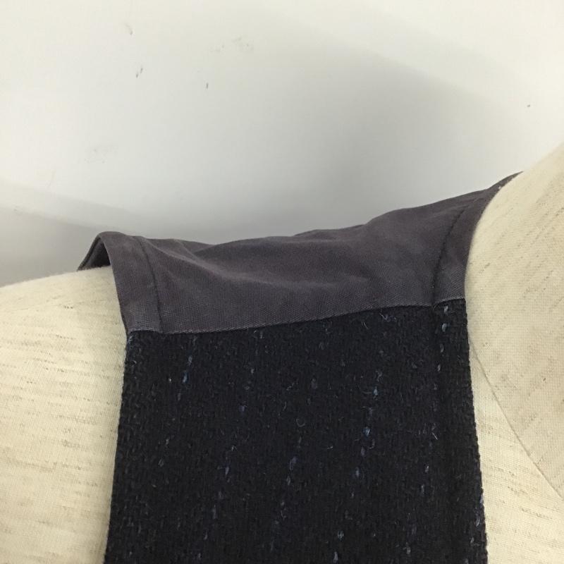 ハリスツイード HARRIS TWEED ベスト ベスト MSB-12AW16 ベスト コットンベスト ストライプベスト M ストライプ 紺 / ネイビー / メンズ USED 古着 中古 10104862