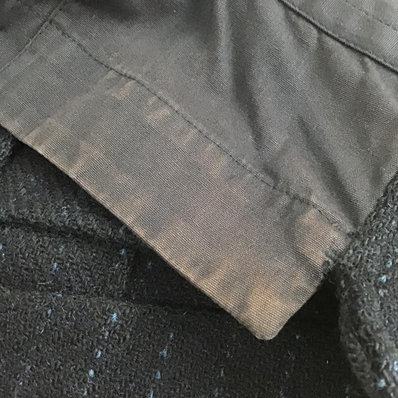 ハリスツイード HARRIS TWEED ベスト ベスト MSB-12AW16 ベスト コットンベスト ストライプベスト M ストライプ 紺 / ネイビー / メンズ USED 古着 中古 10104862