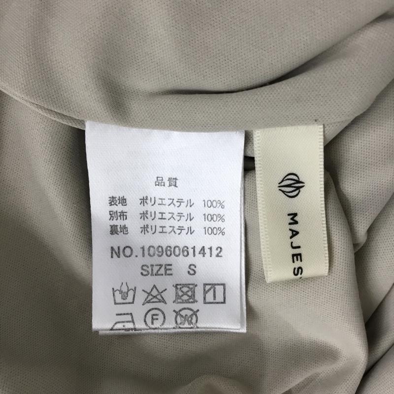 マジェスティックレゴン MAJESTIC LEGON ワンピース ロングスカート 1096061412 ビスチェライクワンピース 半袖 S ベージュ / ベージュ / レディース USED 古着 中古 10104870