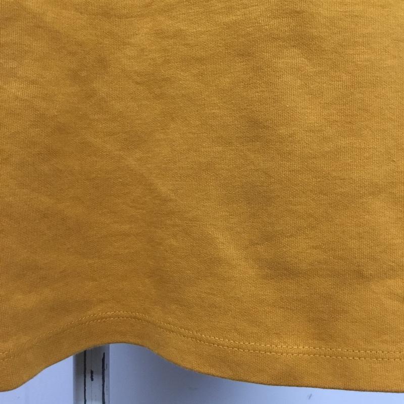 ザラ ZARA ワンピース ひざ丈スカート 4174 304 305 Tシャツワンピース 半袖 S 無地 橙 / オレンジ / レディース USED 古着 中古 10104878