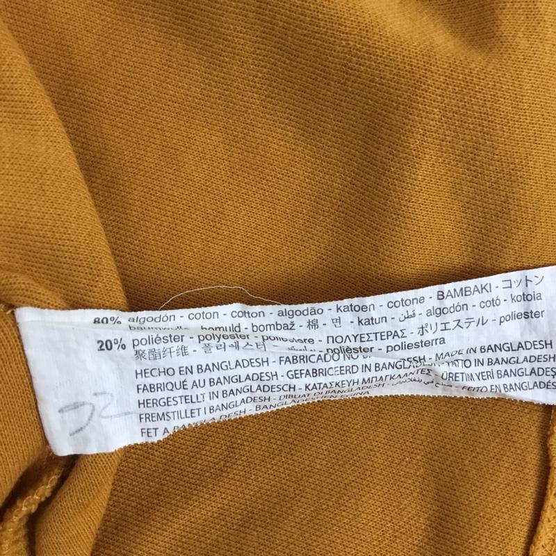ザラ ZARA ワンピース ひざ丈スカート 4174 304 305 Tシャツワンピース 半袖 S 無地 橙 / オレンジ / レディース USED 古着 中古 10104878