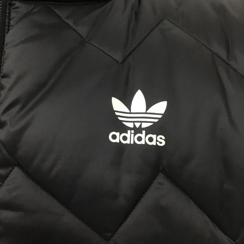アディダスオリジナルス adidas originals ベスト ベスト DH5028 オリジナルススーパースターパフィーベスト ダウンベスト アウター ロゴ、文字 黒 / ブラック / メンズ USED 古着 中古 10104879