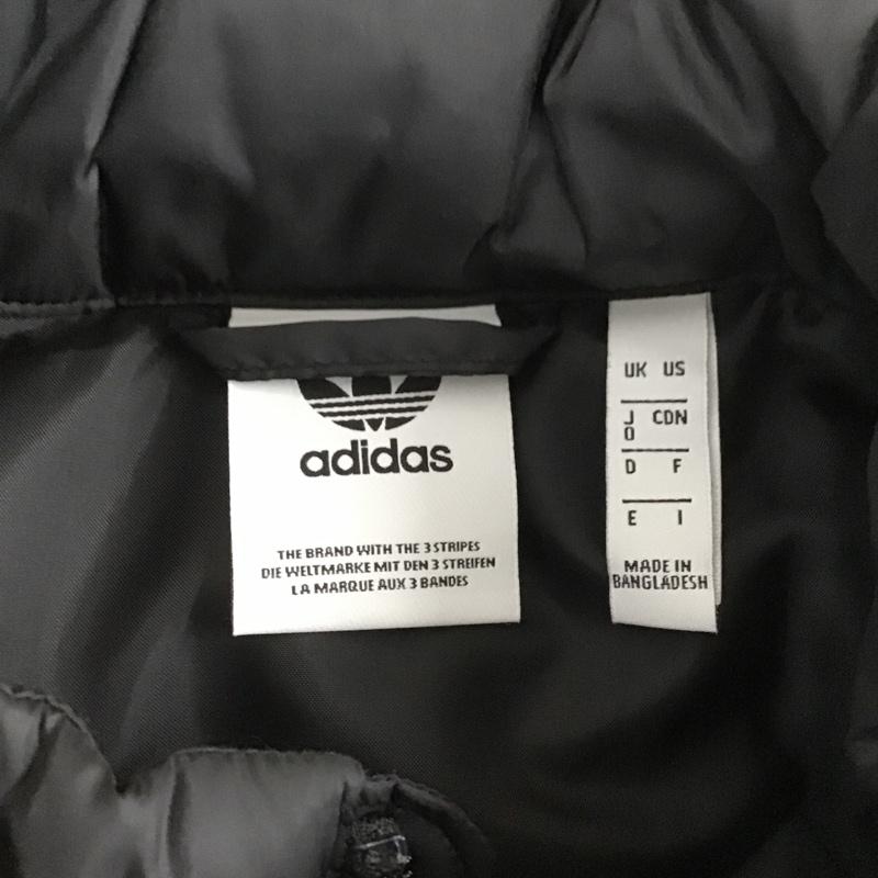 アディダスオリジナルス adidas originals ベスト ベスト DH5028 オリジナルススーパースターパフィーベスト ダウンベスト アウター ロゴ、文字 黒 / ブラック / メンズ USED 古着 中古 10104879