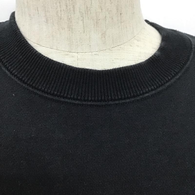 エクストララージ XLARGE トレーナー 長袖 長袖スウェット 長袖トレーナー リブカットソー 長袖カットソー 刺繍トレーナー M ロゴ、文字 黒 / ブラック / メンズ USED 古着 中古 10104886
